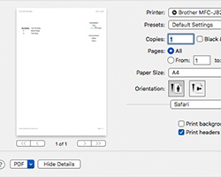 Printing the song list